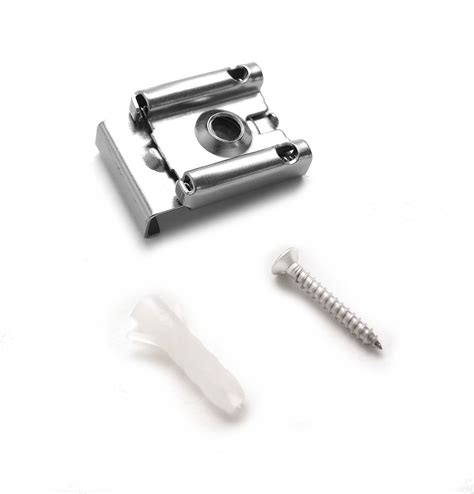 wall mount kit for makeup mirror heavy metal bracket|adjustable mirror mounting bracket.